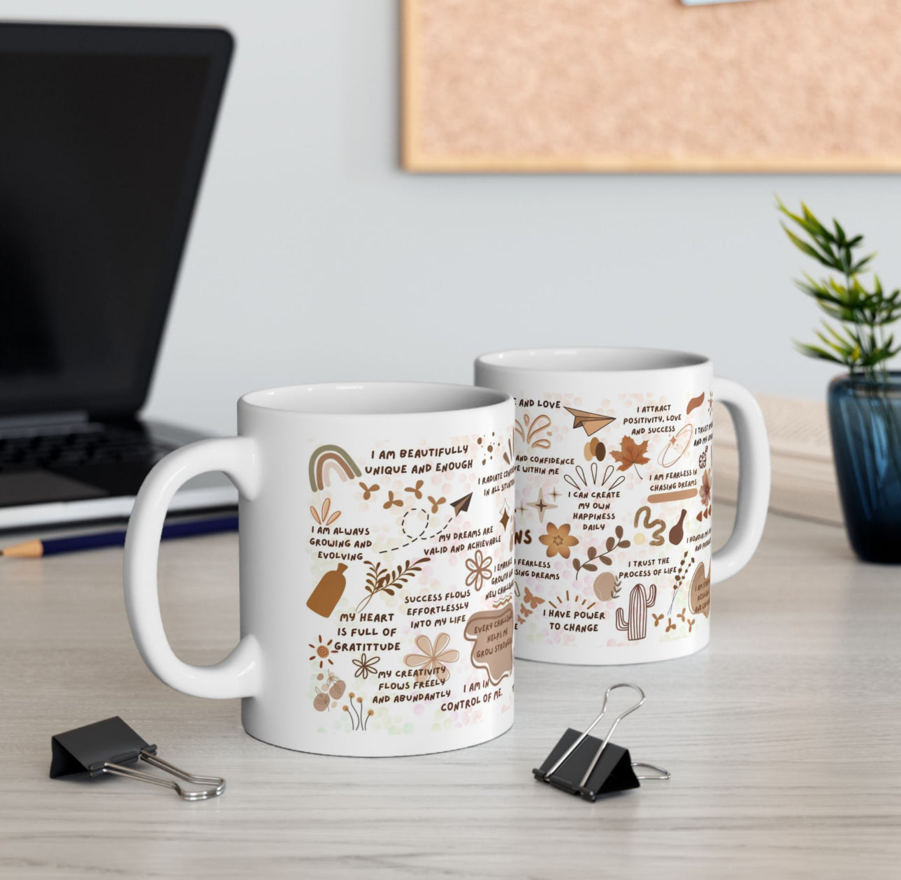 Affirmation Mug for a Powerful Start