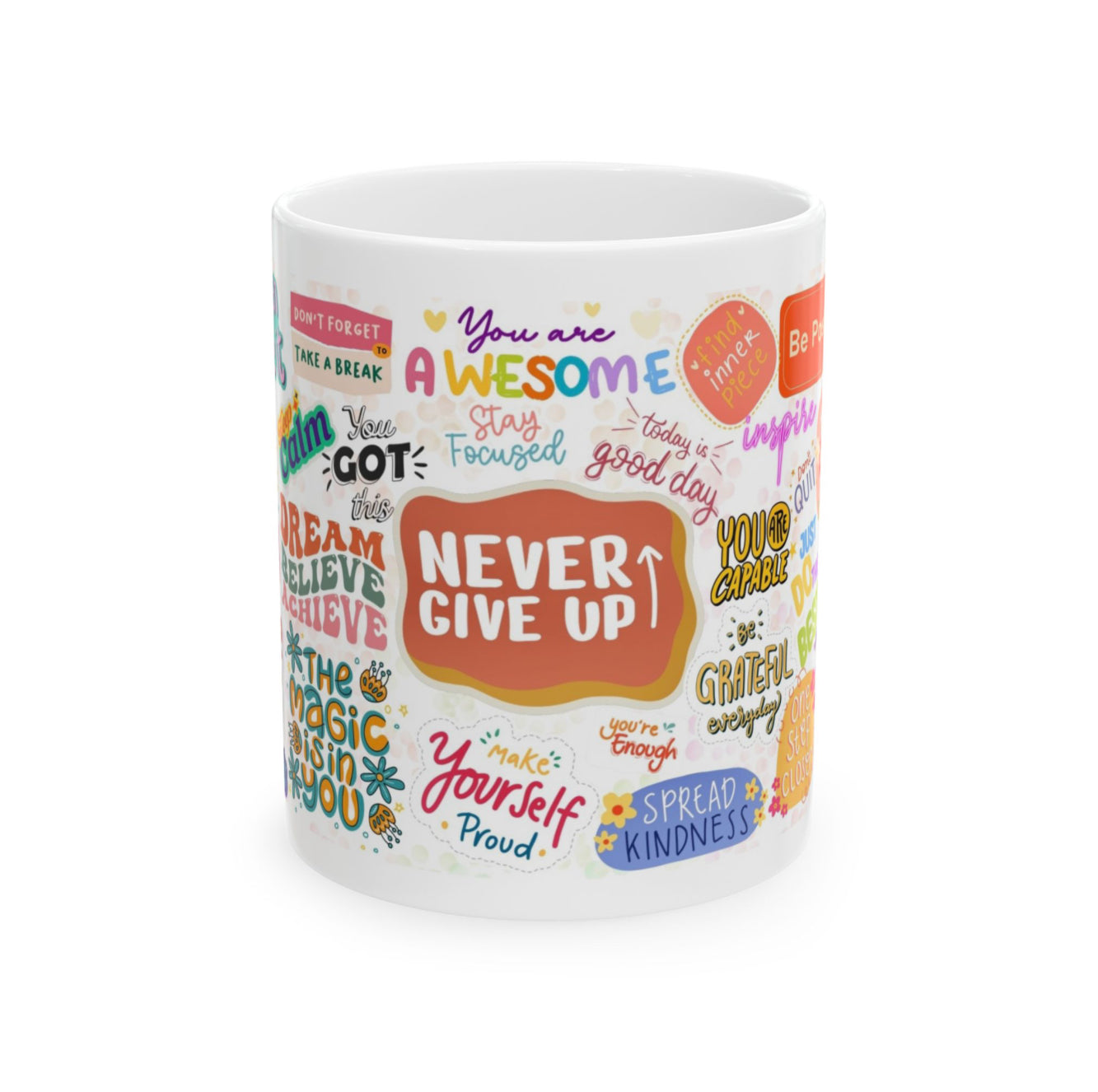 Affirmation Mug for a Powerful Start