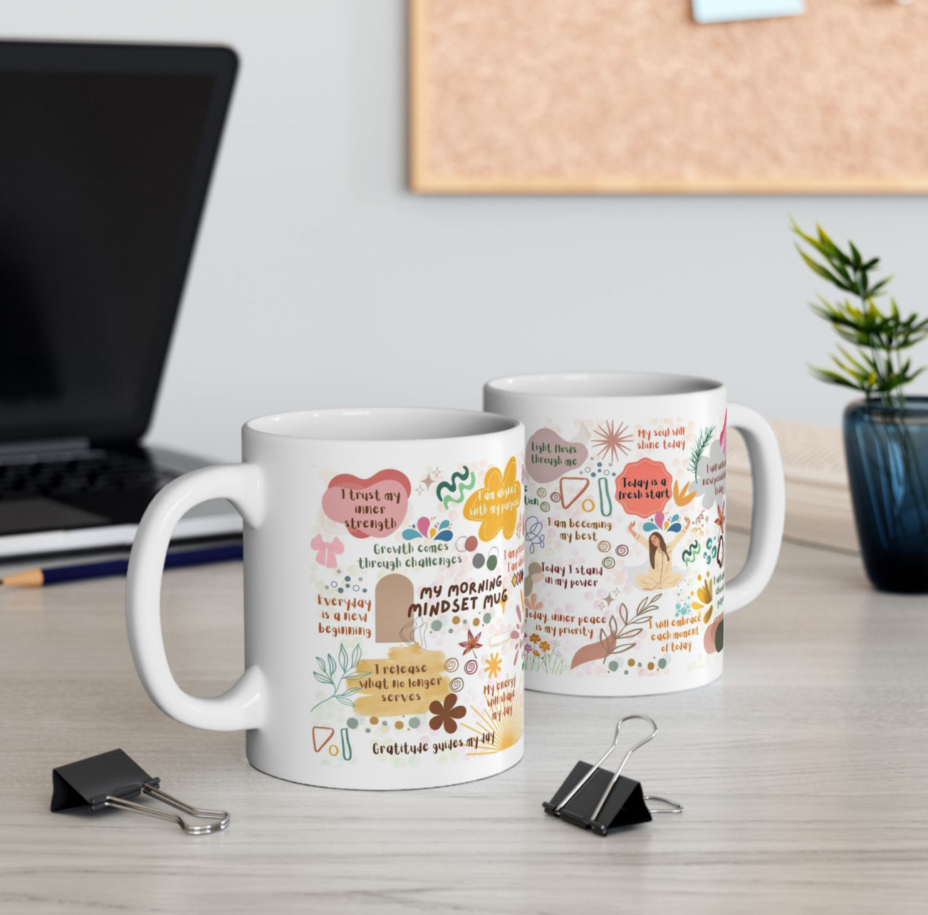 Affirmation Mug for a Powerful Start