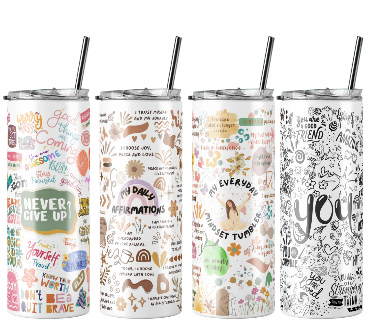 Affirmation Tumblers