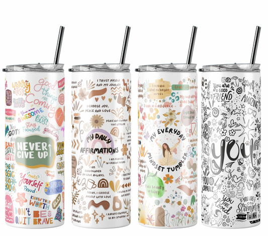 Affirmation Tumblers